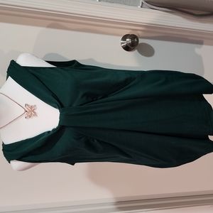 Deep green tank top casual business design